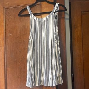 Gray and white tank top from Torrid